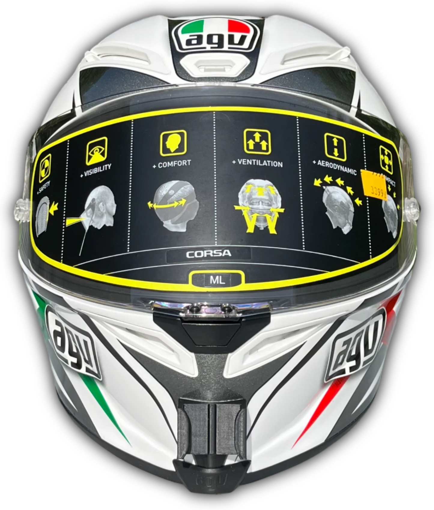 Zestaw do AGV Pista GP (R/RR)