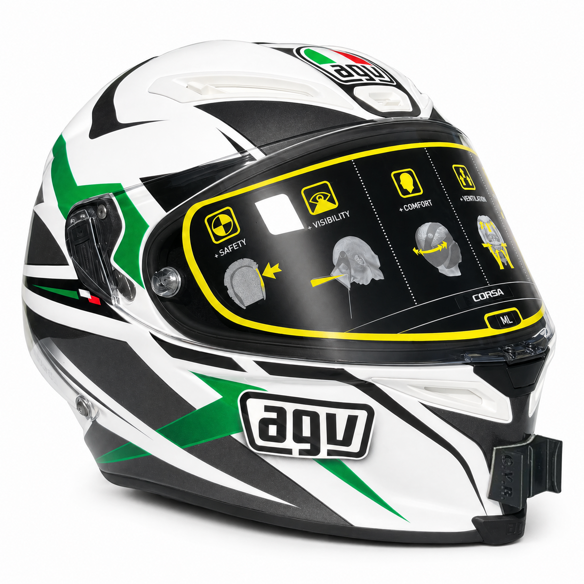 Zestaw do AGV Pista GP (R/RR)